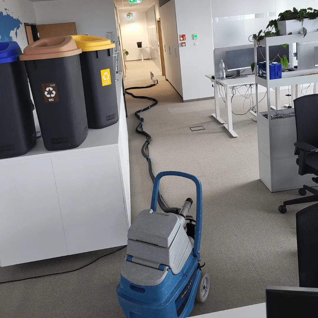 Proces prania wykładzin – CleanSnap