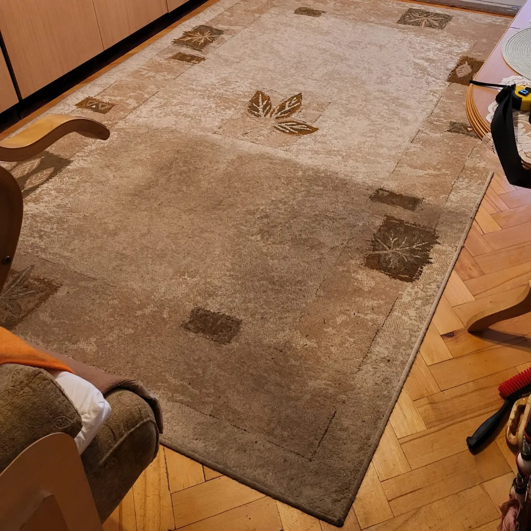 Pranie jasnego dywanu – CleanSnap